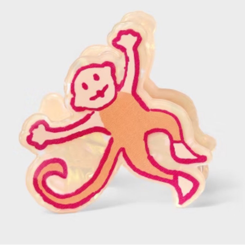 Monkey Claw Clip Orange - Roller
Rabbit x Target NWT